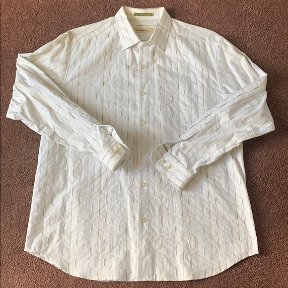 Almost New Tommy Bahama Button Down, L - Picture 3 of 4
